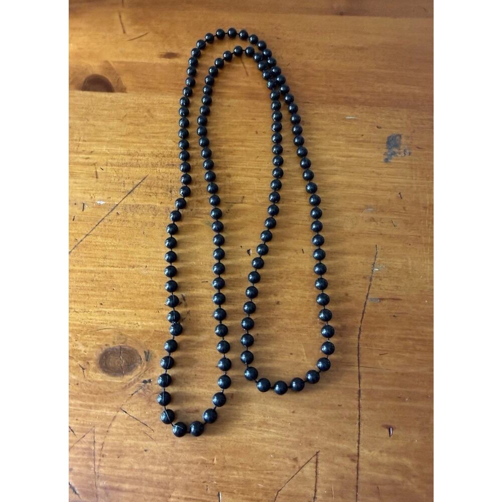 Boho Jewelry Set Neutral Beaded Necklace Bracelet Tassel Bundle Black White - Picture 15 of 16